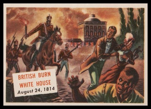 140 British Burn White House